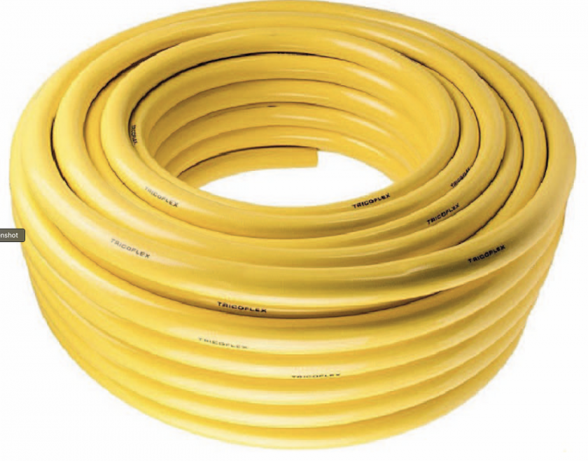 LP Tricoflex Yellow 19mm ID Hose Per 1m